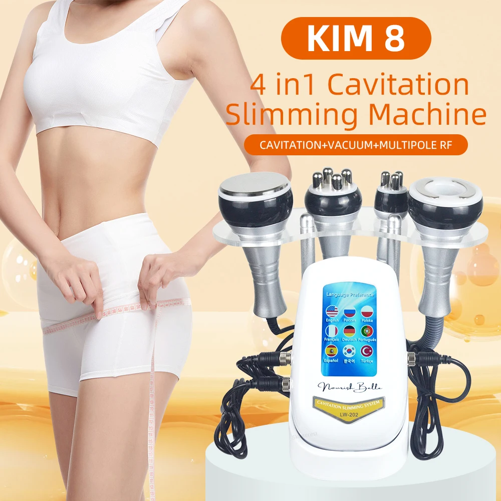 Sentidos 4-in-1 40K Ultraschall-Kavitationsgerät zur Körperstraffung, Gewichtsreduktion, Gesichtshautstraffung und -lifting – Detail 2