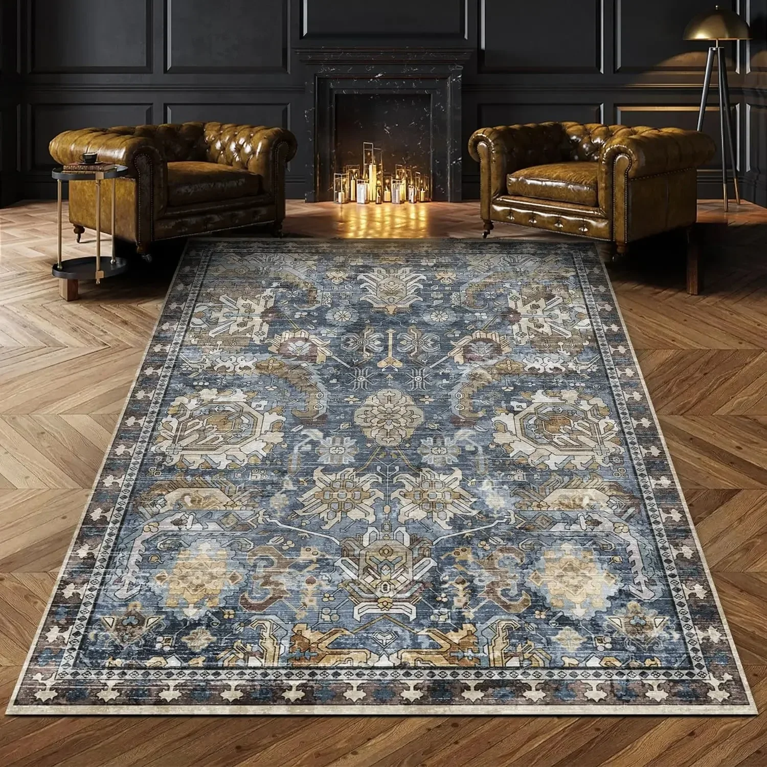 Bohemian Carpet Decorative Carpet European Carpet Minimalist Carpet Living Room Carpet Large Anti Slip Mat Lounge Carpet
