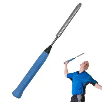 Raquete De Badminton De Peso Ajustável, Swing Trainer, Training Stick, Ferramenta De Aço Inoxidável