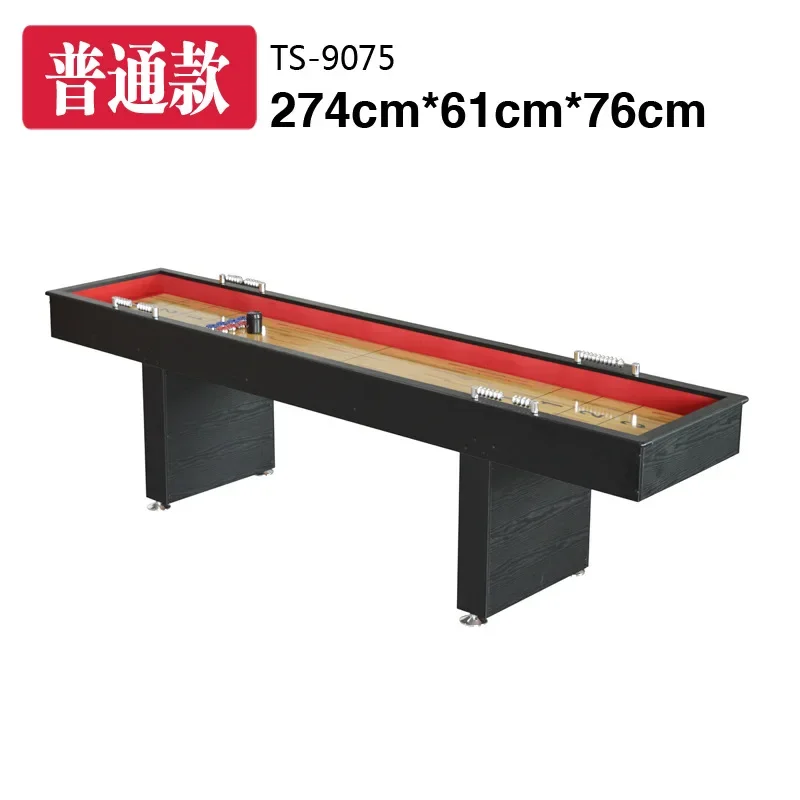 9 feet 274cm ordinary sand arc table for competition activities, shuffleboard table for competition, sandpot table