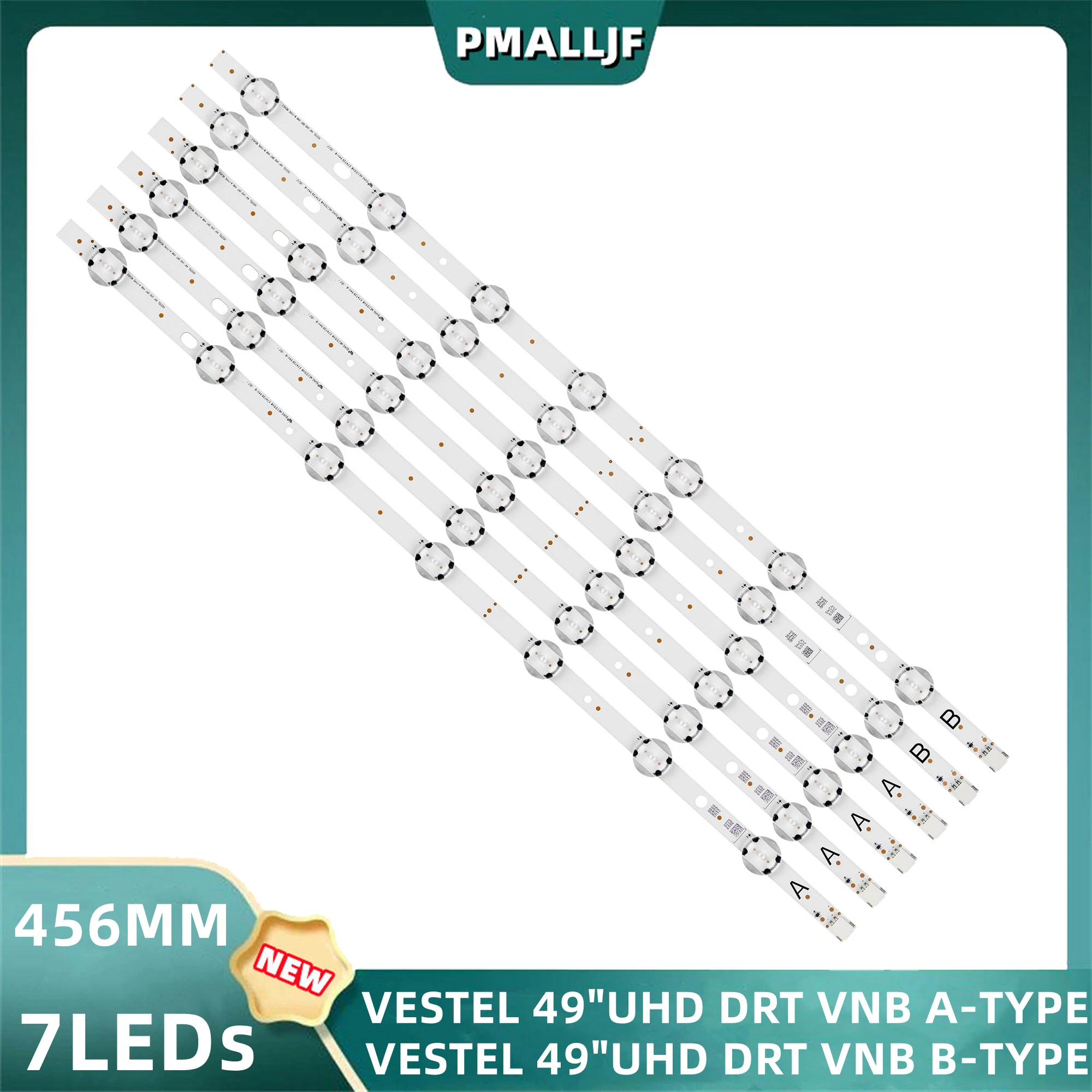 

6Pcs/Set LED Backlight Strip 49U5766DB 49U6663DB 49U5863DB 49L3753DB 49U6763DB 49U5663DB 49U6763DG 49U6763DA 49U5766DG 49U6863DB