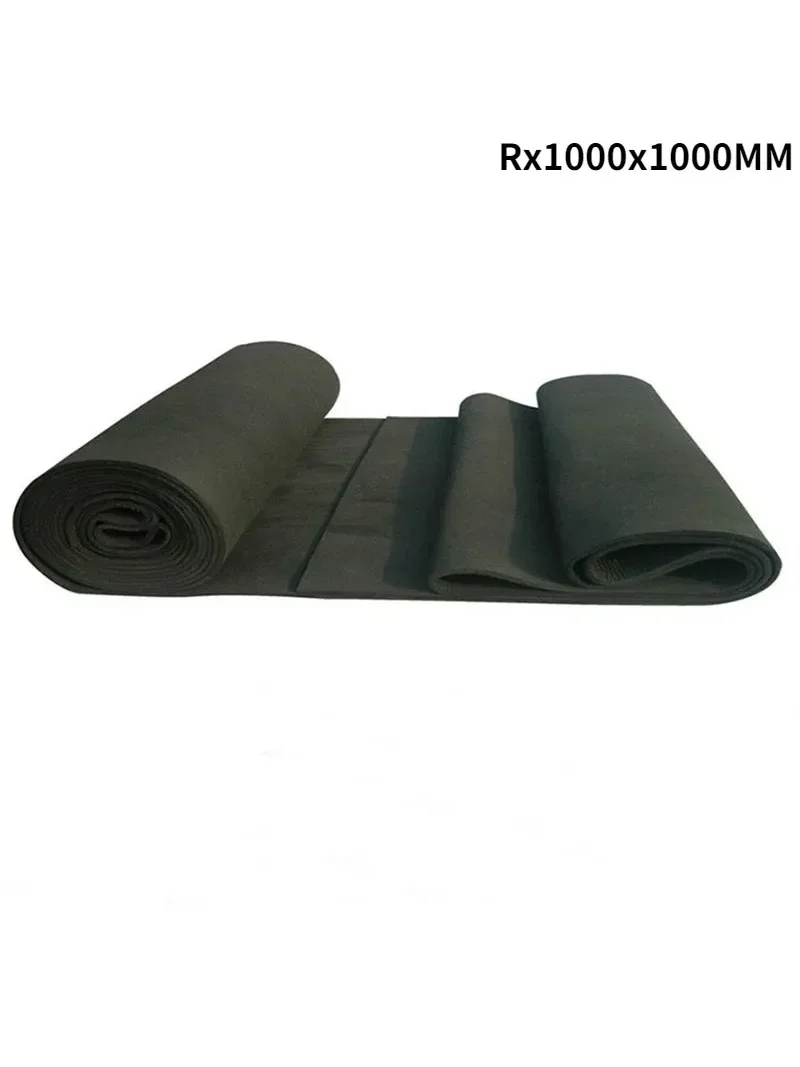 

2m 3mm 5mm 8mm 10mm 13mm 1000x1000mm Roll Thin Soft Graphite Carbon Felt For Energy Storage Battery Electrode