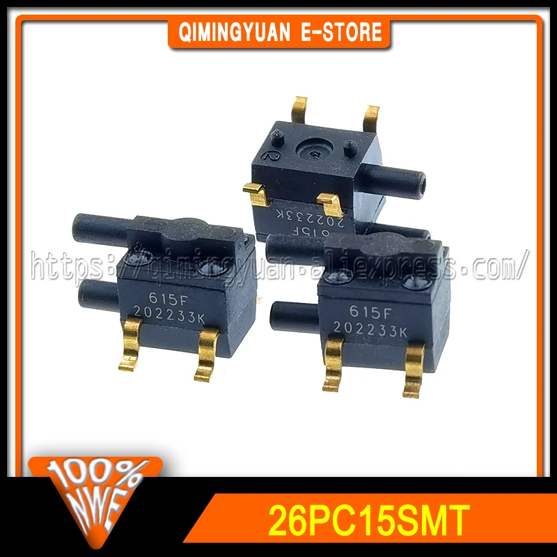 1~20PCS/LOT 26PC15SMT Differential pressure sensors 615F SMD-4 0 to 15Psi Diff Gauge 100% New Original In Stock