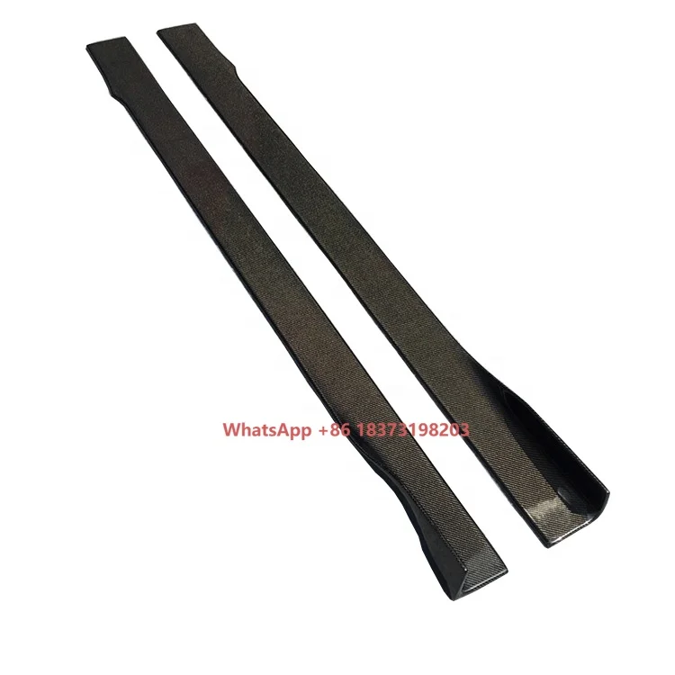 

Автомобильный комплект корпуса багажника из углеродного волокна, универсальные боковые юбки для индивидуальной длины
