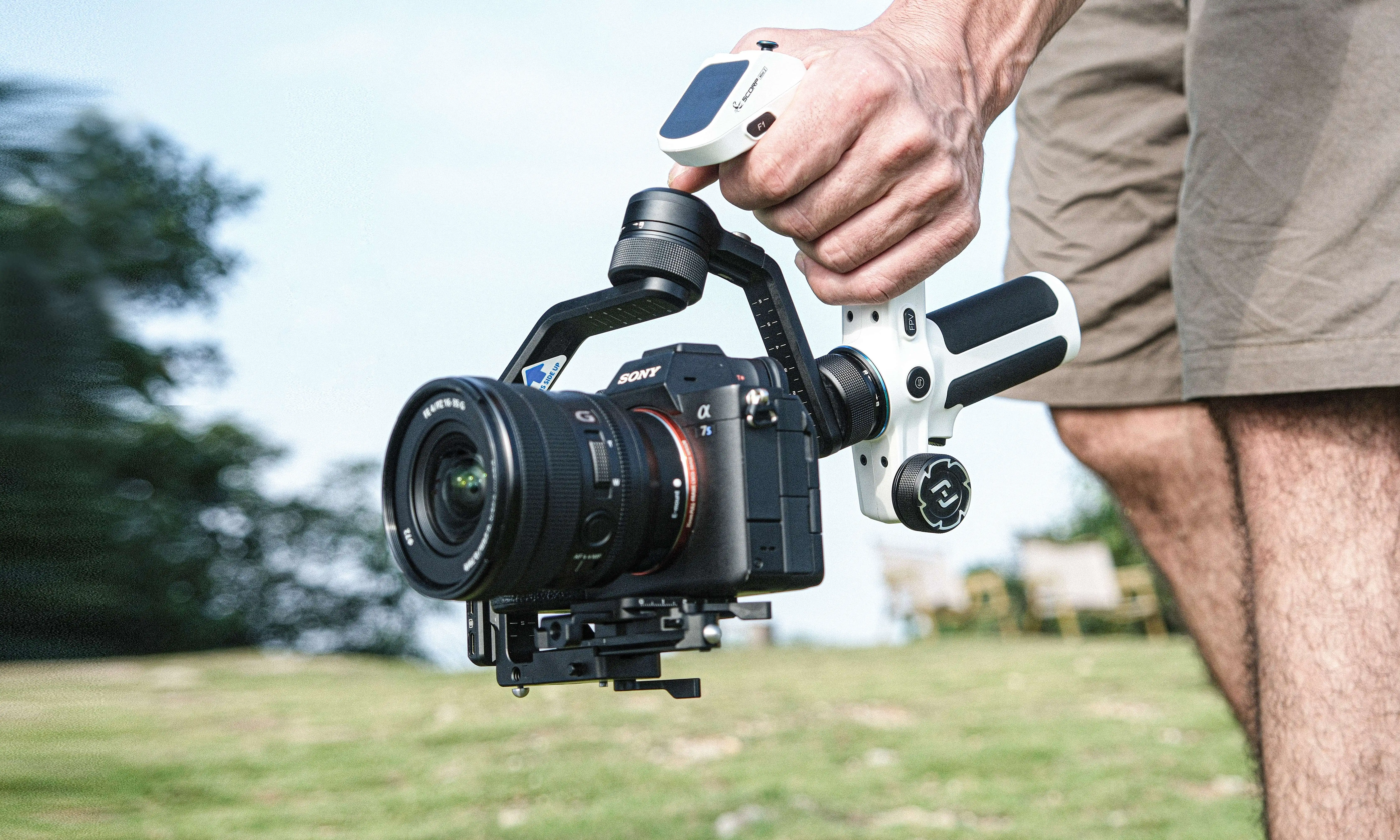 FeiyuTech SCORP Mini 2, für spiegellose Kamera, Action-Kamera, Smartphone, 3-Achsen-Stabilisator für Sony/GoPro/iPhone, AI-Tracking – Detail 4