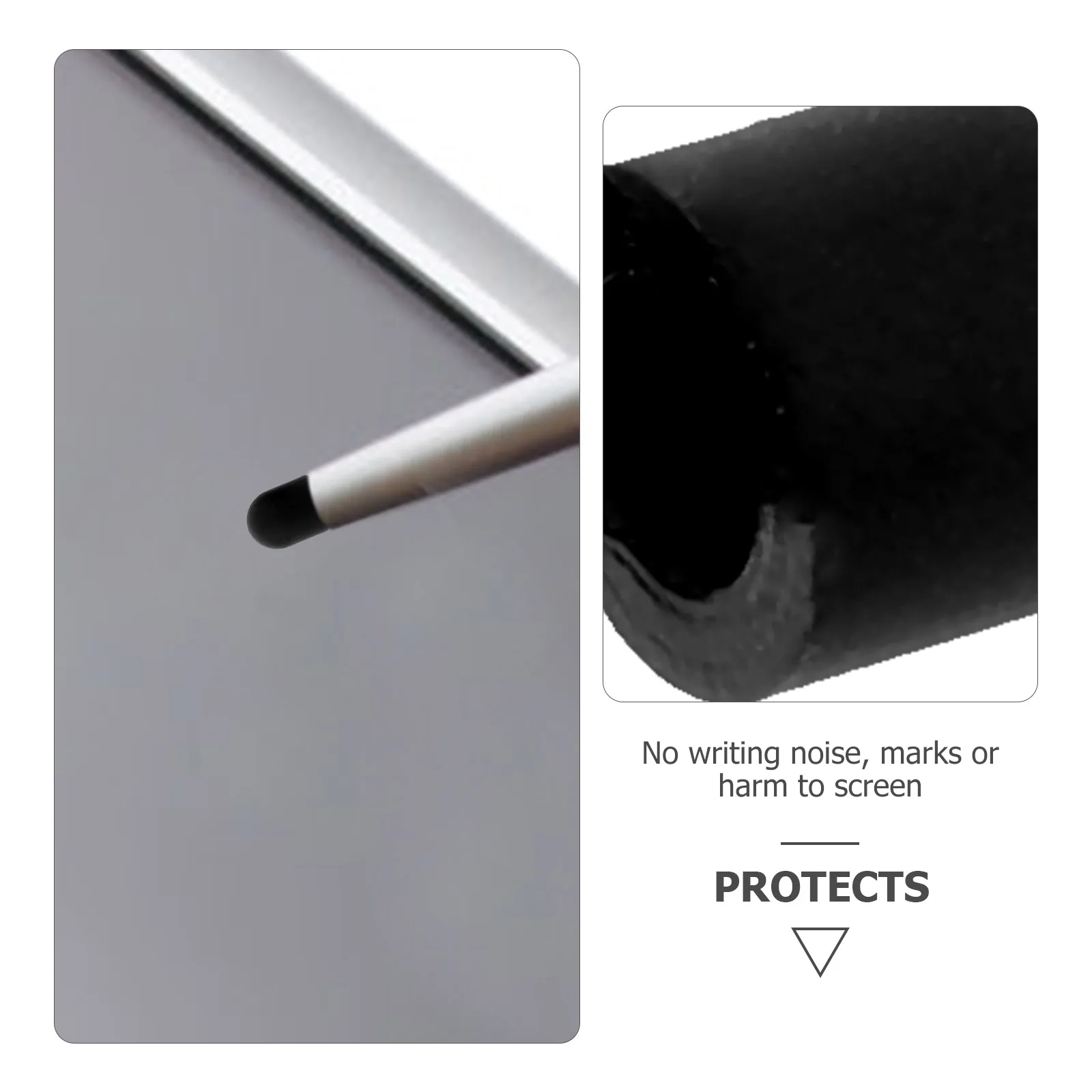 

15 Pcs Stylus Tip Reorder Nibs Pen Refill Tips Pencil Touch Screen Replacement Head Silicone for Touchscreen Liquid Crystal
