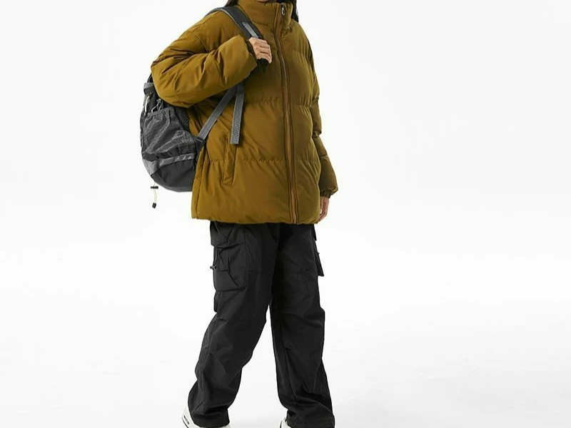 

New Ultra Thick Warm Casual Winter Loose and Thick Stand Up Collar Jacket with Bread and Cotton Clothing