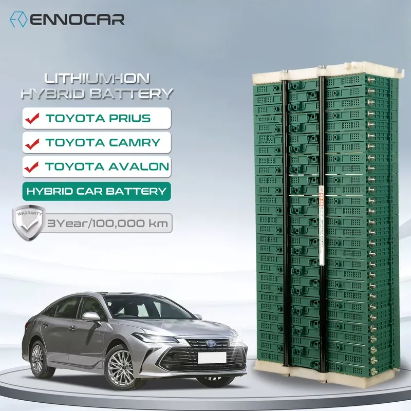 245V 6.5Ah Hybrid Car Battery Prismatic Lithium Ion For Avalon RAV4 XV40 XV50 Auto Replacement High Capacity