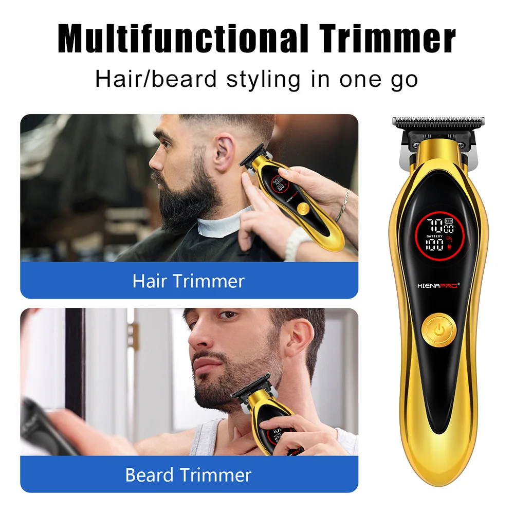 Neue Haar Trimmer Für Männer Barber Shop Professionelle Elektrische Haar Clipper Tragbare Cordless Haar Bart Rasierer Haar Schneiden Maschine