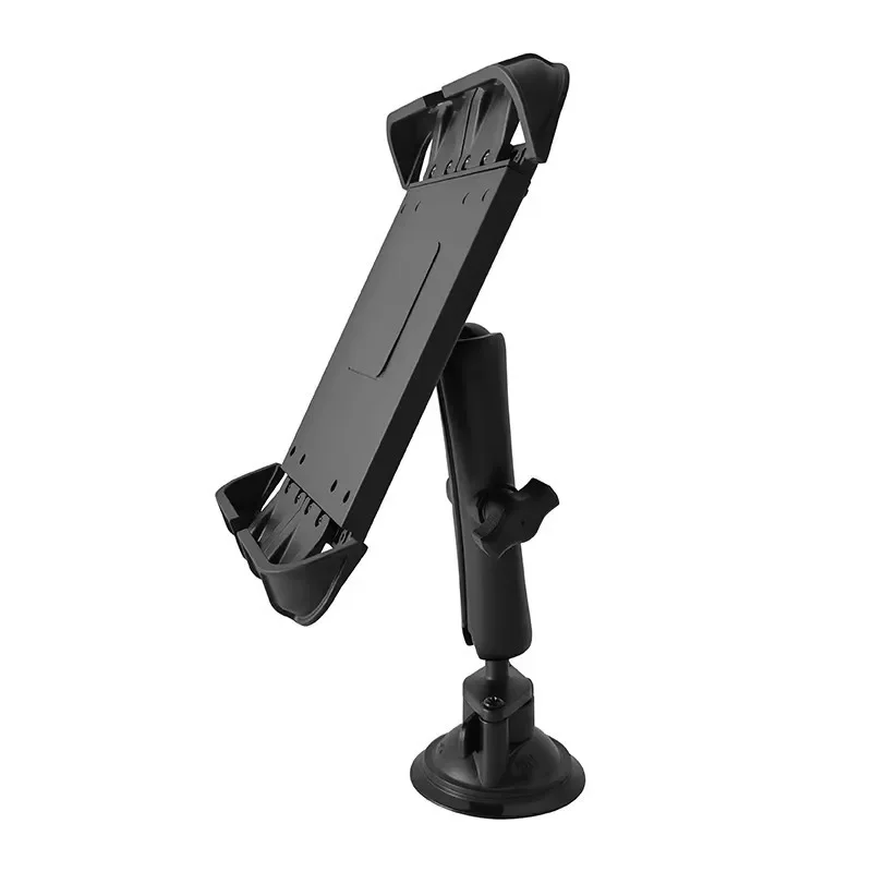 

Adjustable Long Neck Tablet Stand Double Suction Cups Metal Vehicle Mounting Industrial Bracket Double Suction Cups Tablet