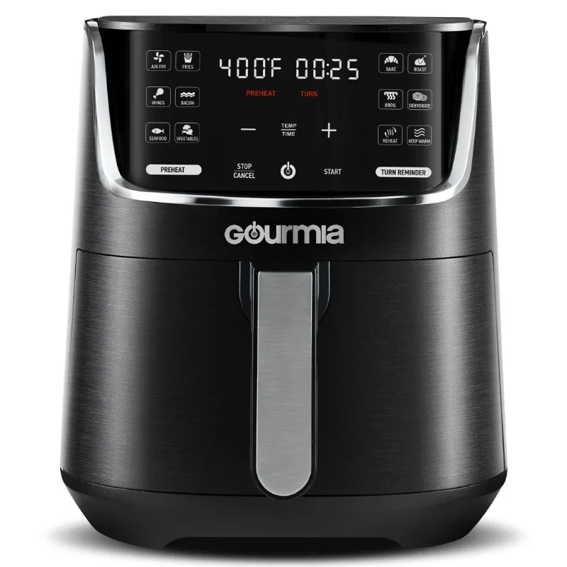 

4-Quart Digital Air Fryer with 12 One-Touch Presets