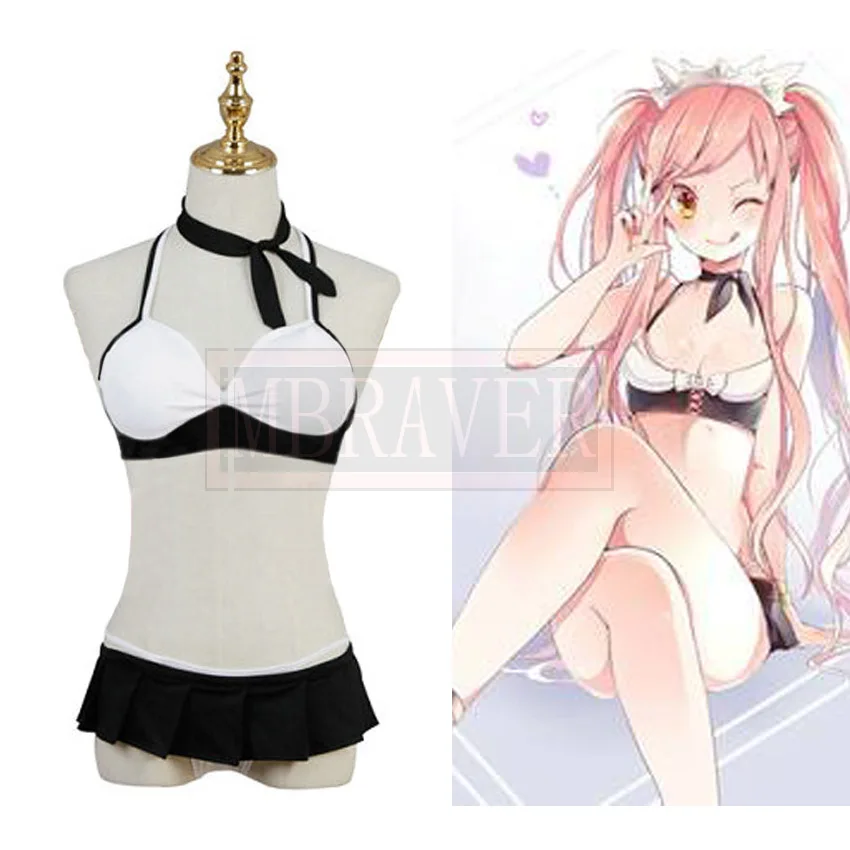 

Fate/Grand Order FGO Queen Medb Sexy Swimsuit Cosplay Costume Halloween Christmas Party Uniform Costume Made Any Size