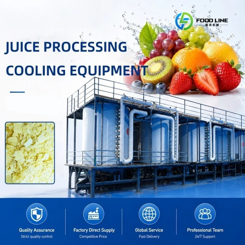FL Hot Sale Industrial Juice Cooling System Rapid Pre Filling Cooling Equipment for NFC Juice Processing Customized