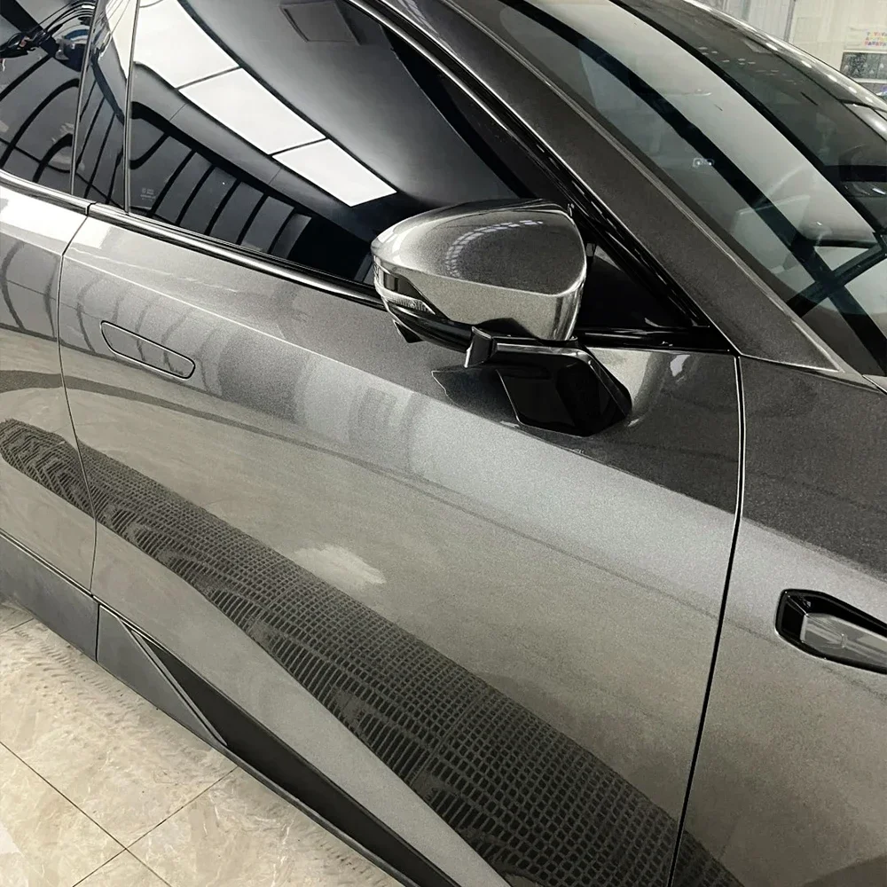 

Glossy PET Satin Metalliced Graphite Grey Car Vinyl Film Waterproof Scratch Resistant Decal Motorcycle Auto Body Decoration Film