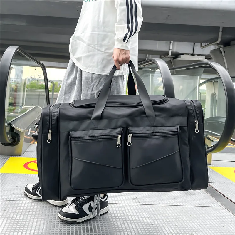 

Travel Duffle Bag Sports Shoulder Handbag High Quality Large Capacity Weekender Bag For Hiking Trip Weekend Overnight Package