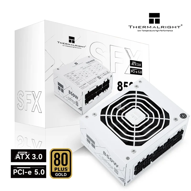 Imagem -04 - Módulo Completo Avaliado Thermalright do Ouro Fonte de Alimentação Sfx 550w Tgfx550-w Atx3.0