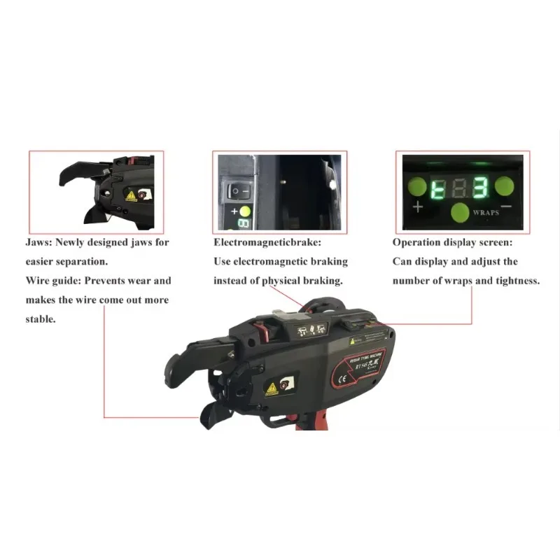 

The Queen Of Quality Auto Machines Price New Type Steel Machine Rebar Tying Rope Tool