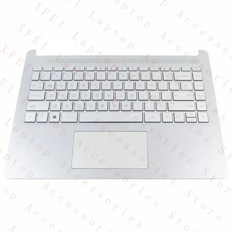 

F New Genuine for HP Chromebook 14-DQ Palmrest Keyboard Touchpad L64897-001 L88200-001