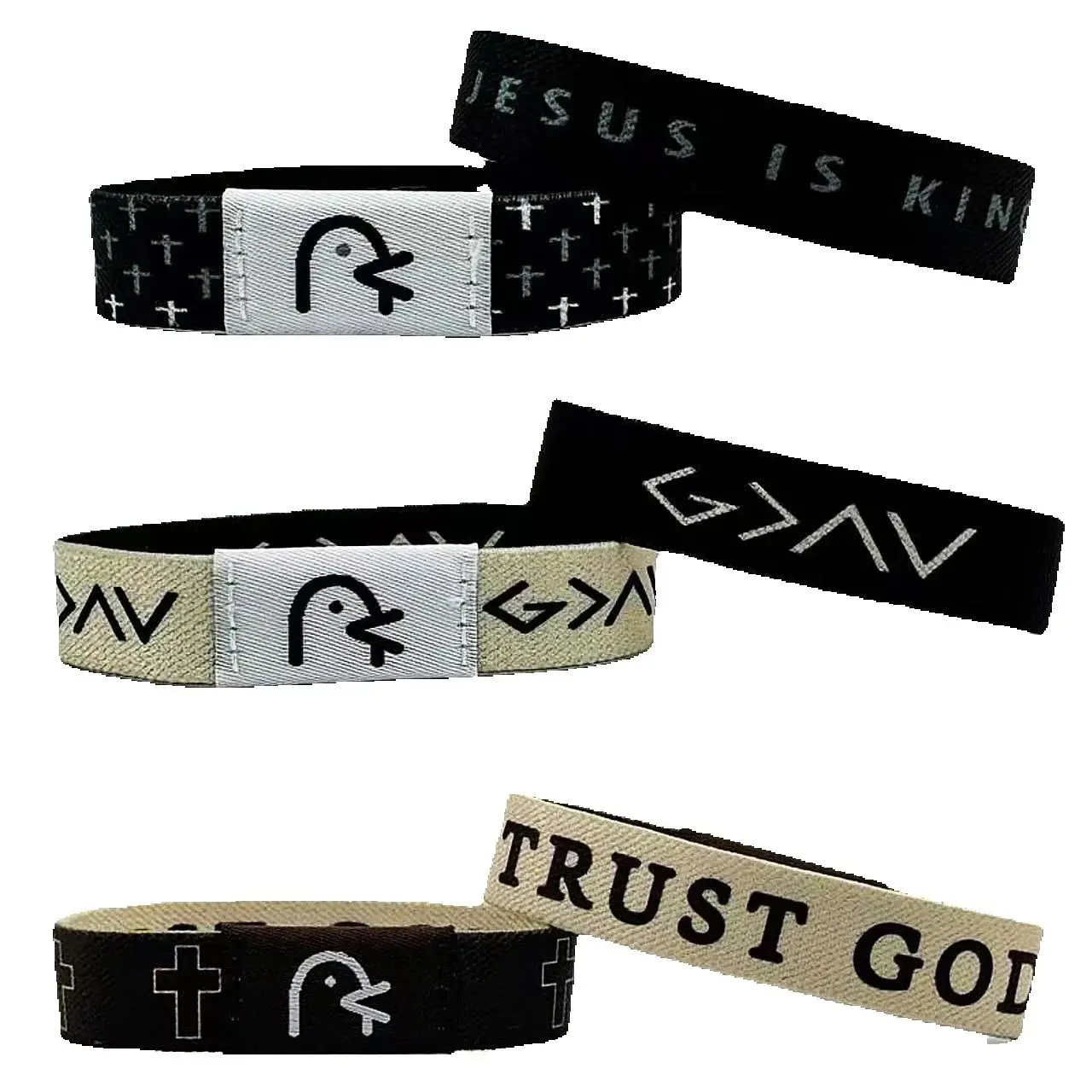 50pcs Bible Verse Bracelets With NFC,Christian Bracelet Bible Verse Wristbands,Inspirational Daily Bible Verse Bracelets