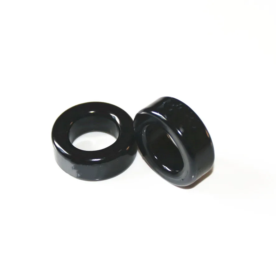 Sendust Ring Cores Outer Diameter 40mm CS400125 / MS157-125-2 / 77254-A7 Inductors Iron Powder Toroid Black Core