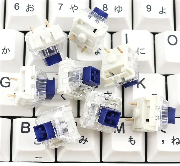 Imagem -05 - Kailh Box Interruptor Teclado Mecânico Jade Marinha Switch Clicky Interruptores Táteis Smd mx à Prova de Poeira 3pin