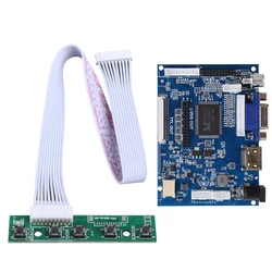 LCD Screen TTL LVDS Controller HDMI-compatible VGA 2AV 50PIN for AT070TN90 AT070TN92 AT070TN94 Driver Board Universal