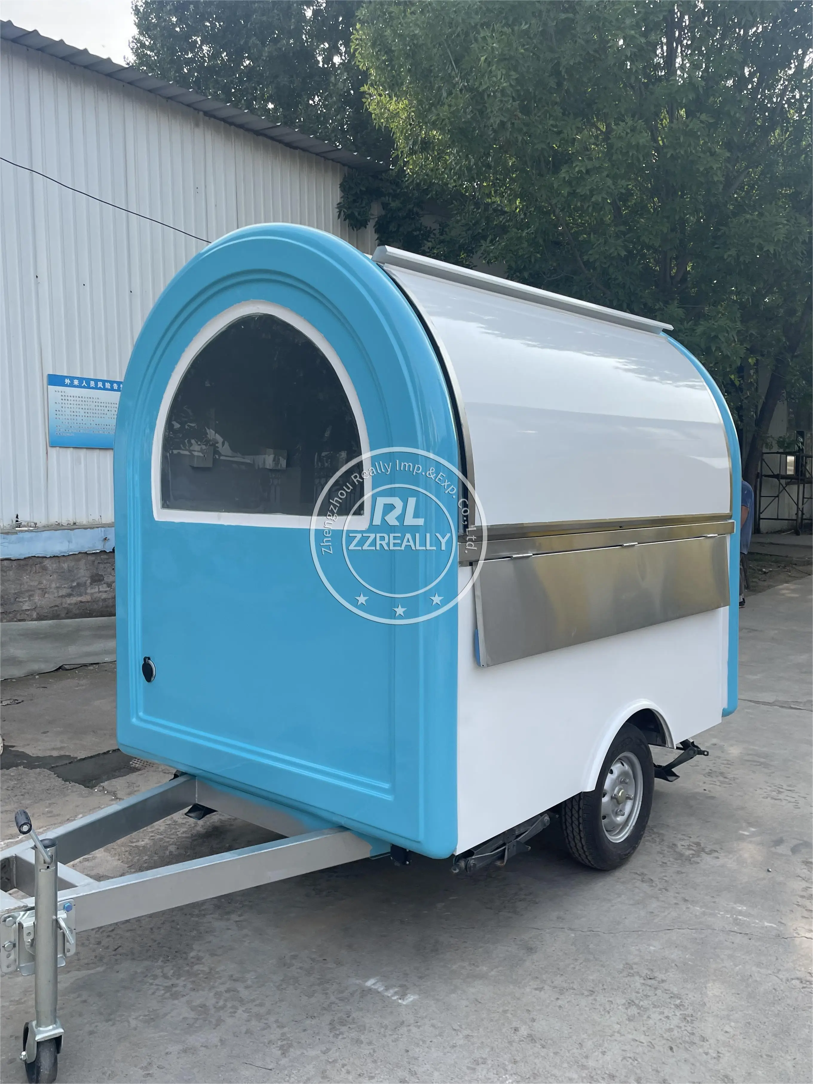 Concession Food Trailer Street Snack Hot Dog Truck Mobile Ice Cream Cart Design Snack Food Shop Kiosk