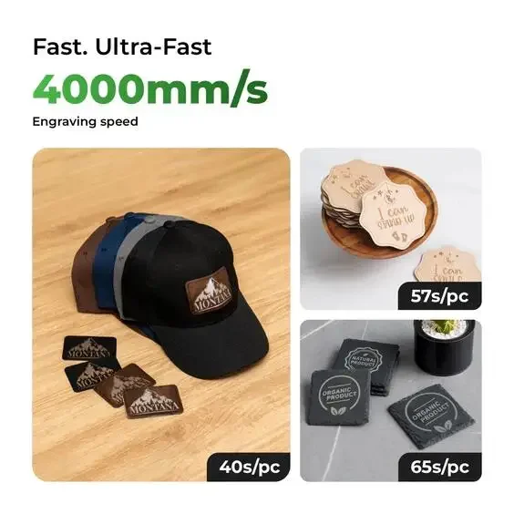 Maszyna do grawerowania laserowego xTool F1 Przenośna maszyna do cięcia laserowego z drukarką DIY do grawerowania laserowego na podczerwień + diodową