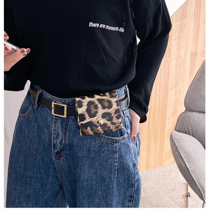 

Fashion Belt Waist Bag for Women, High-quality PU Mini Waist Bag, Cute Coin Purse, Lipstick Bag, Clothing Accessory Bag