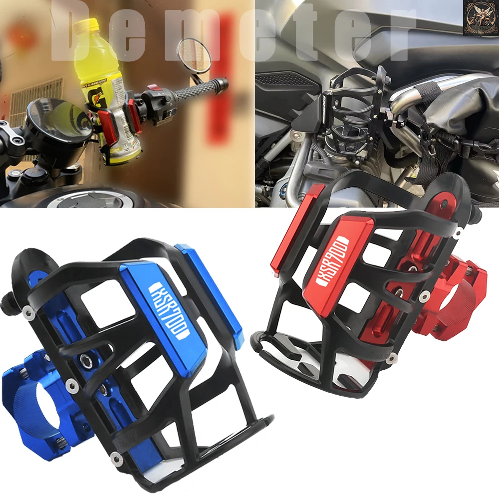 High Quality For YAMAHA XSR700 XSR900 XSR 700 Accessories CNC Beverage Water Bottle Drink Cup Holder Bracket Mount