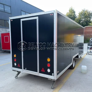 مقطورة طعام متنقلة Belyoo ، عربة طعام مجهزة بالكامل ، شاحنة بيع بيتزا هوت دوج للبيع ، المعيار الأمريكي ، بيع ساخن أفضل 10 بيع كشك مبيعات - رقم 9