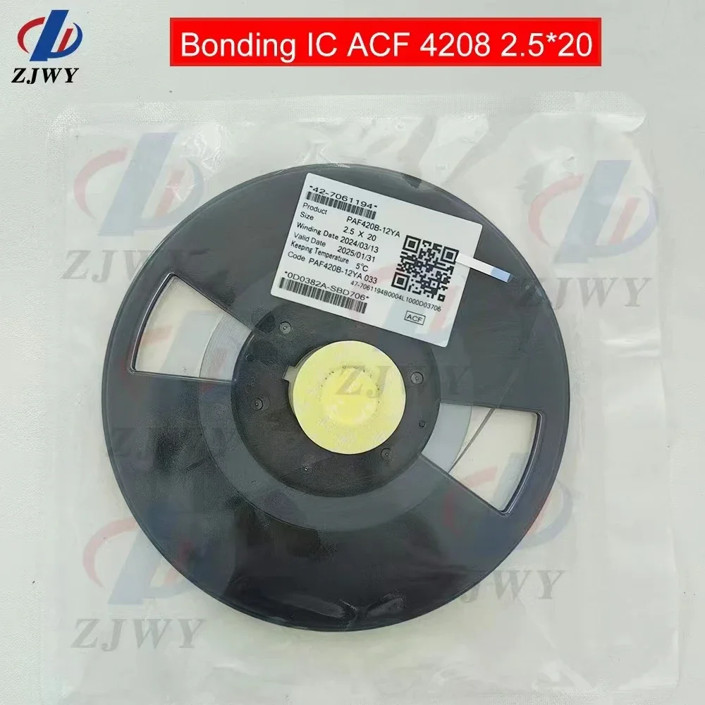 ZJWY ACF Tape 7813 755F 716F 420B For LCD Flex Cable Bonding Conductive ACF Adhesive Film