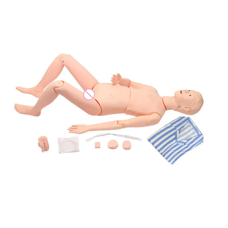 1 Set Multi-functional Mannequin Nursing Model Resuscitation Operation Simulator Nursing Training Model