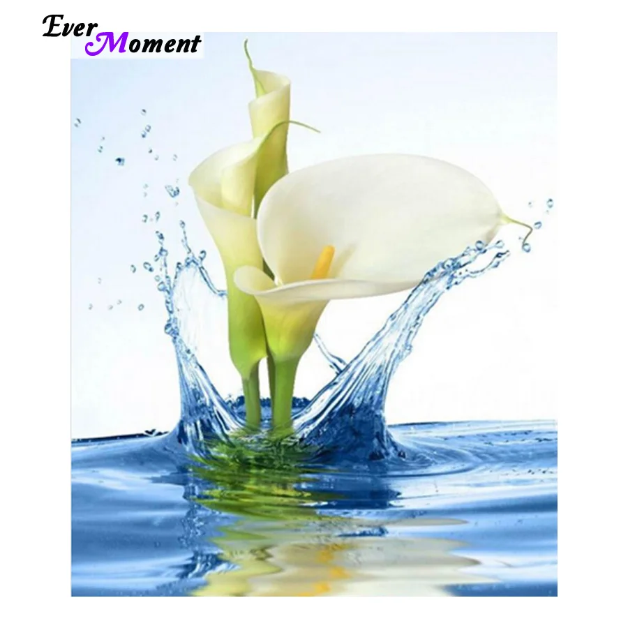 

5D алмазная вышивка квадратные алмазные наборы полная декоративная алмазная живопись «сделай сам» Алмазная вышивка крестиком Лилия ASF442