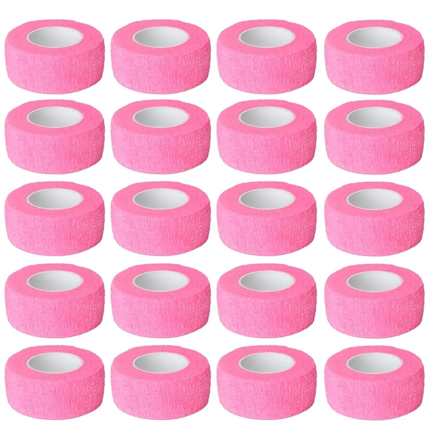 Tattoo Self Adherent Wrap Tape 2.5cm Cohesive Bandages Athletic Strong Elastic Tape for Sports Wrist Ankle Tattoo Pen Grip