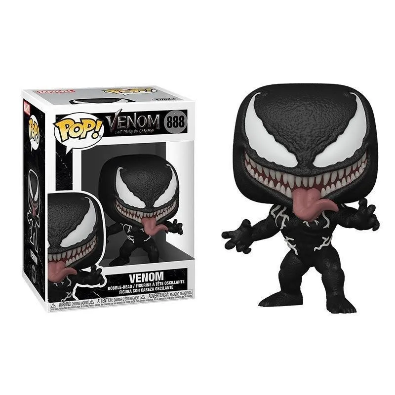 Funko Pop Venom Action Figures Venom Spider-Man Massacre PVC Anime Figurine Decor Model Collection Ornaments Children Toys Gifts