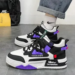 Outdoor Hip Hop Skate Shoes Man Street Platform Casual Sneakers For Men zapatillas de hombre Fashion Men's Skateboard Shoes