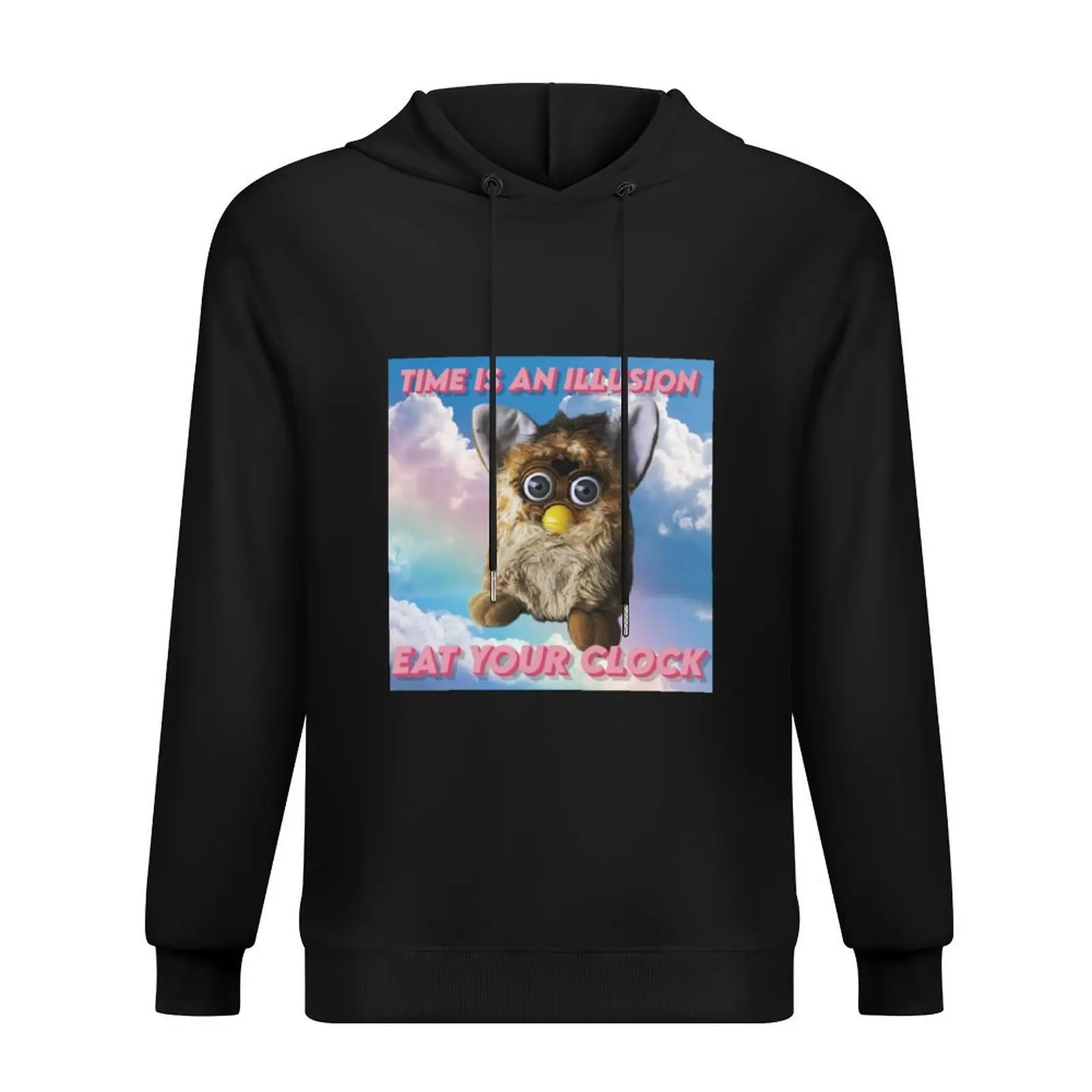 

Time Is An Illusion - Sky Furby Hoodie men's clothes mens clothing men clothes fashion men tracksuits