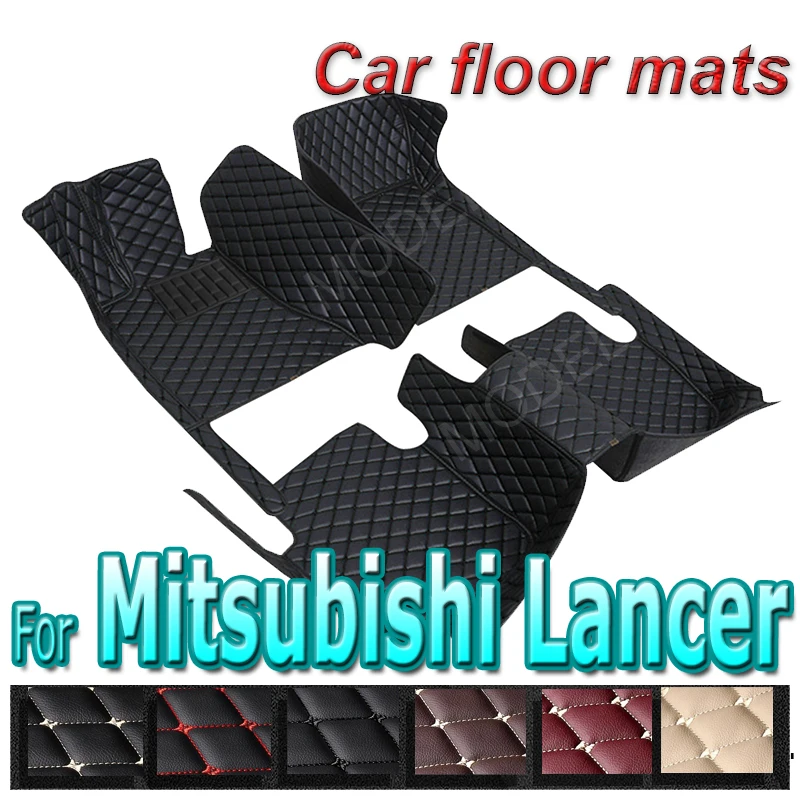 Car Floor Mat For Mitsubishi Lancer II Cedia Virage 2009~ 2014 Accesorios Para Auto Non-slip Floor Mats Car Accessories Interior