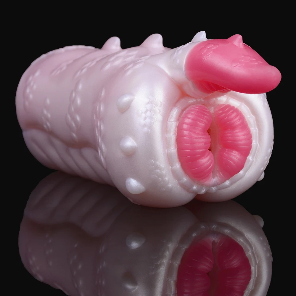 YOCY Men Masturbator Monster Alien Pocket Pussy Liquid Silicone Fetish Stroker Sex Toy For Men 18+