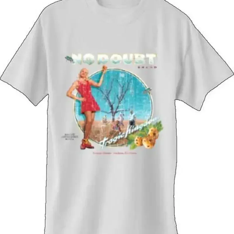 NO DOUBT Distressed Tragic Kingdom T SHIRT S 2XL New Official Merch Traffic