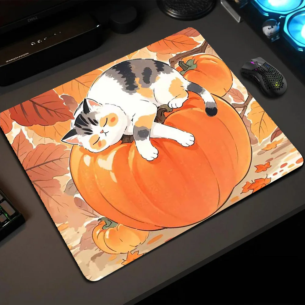 

Small-sized cartoon-patterned mouse pad with bright colors and made of rubber is suitable for players, office use and home use