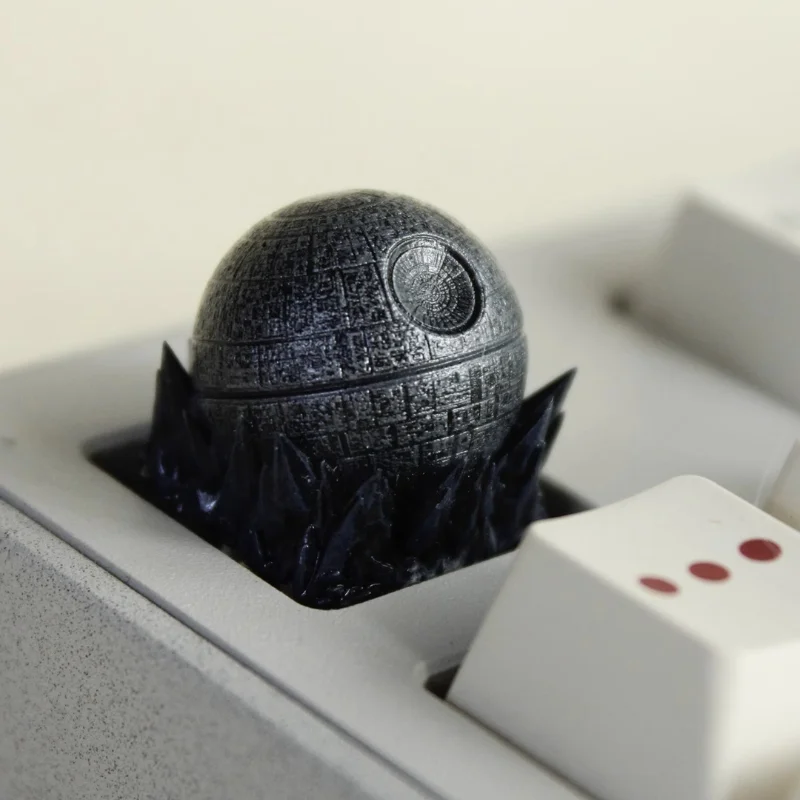 デススターパーソナライズキーキャップ樹脂 3D 職人手作りキーキャップチェリープロファイルカスタマイズされたキーボードアクセサリー Esc キーギフト