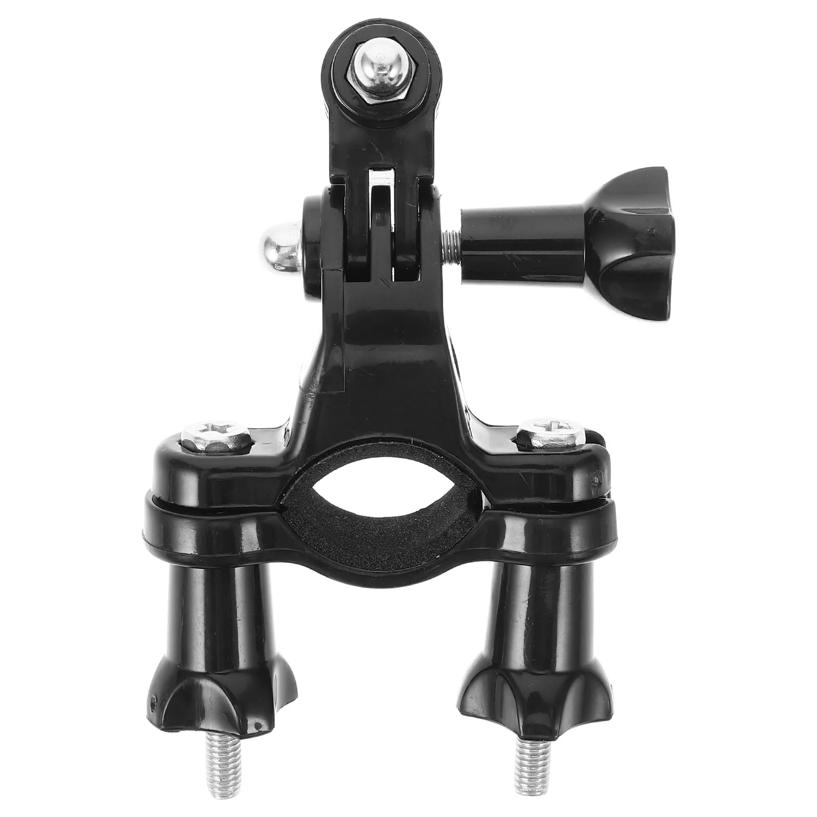 

1 Set Action Camera Mount Motorcycle Handlebar Bike Abs Sturdy Lightweight Durable For Utv Cycling Camera Mount Bracket