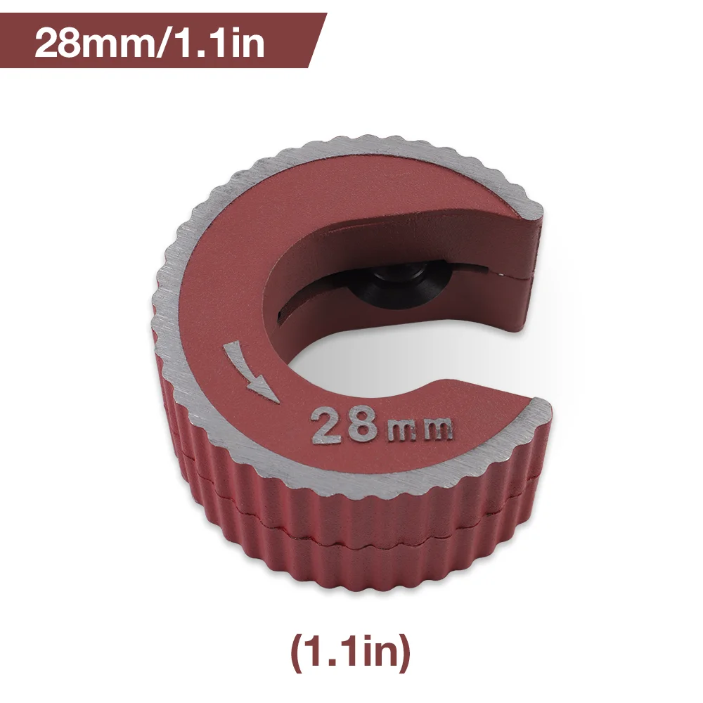 Professioneller Mini-Rohrschneider, runder selbstsichernder Rohrschneider für Kupfer-, Aluminium- und PVC-Rohre, 3 Größen (15/22/28 mm), für Sanitärreparaturen und Heimwerkerarbeiten – Detail 9