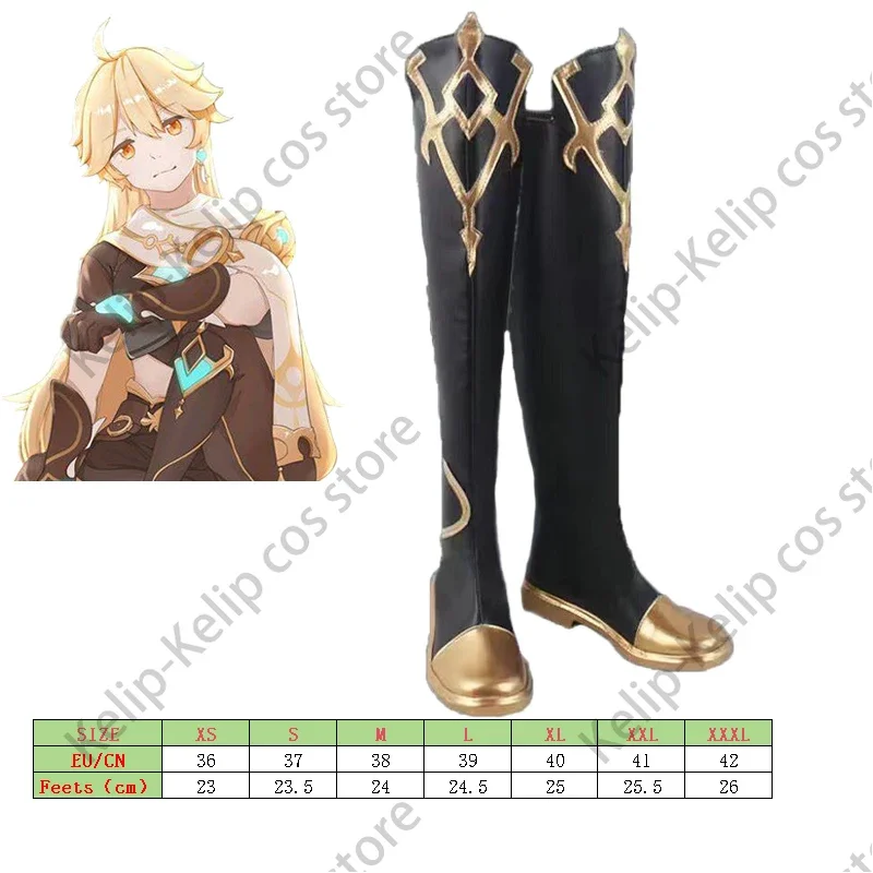 In Stock S-XL Traveler Aether Genshin Impact Sora Kong Cosplay Costume Wig  Anime Game Halloween Party Outfit for Men