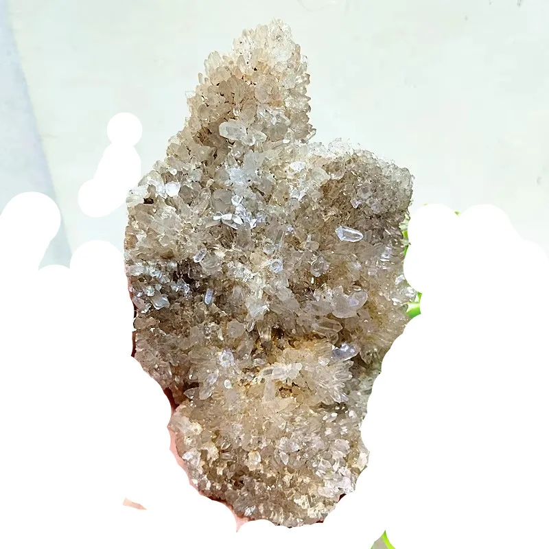 Natural Stones Crystal Chrysanthemum Crystal Cluster Specimen Meditati Energy Warding Off Evil Feng Shui Crystal Home Room Decor