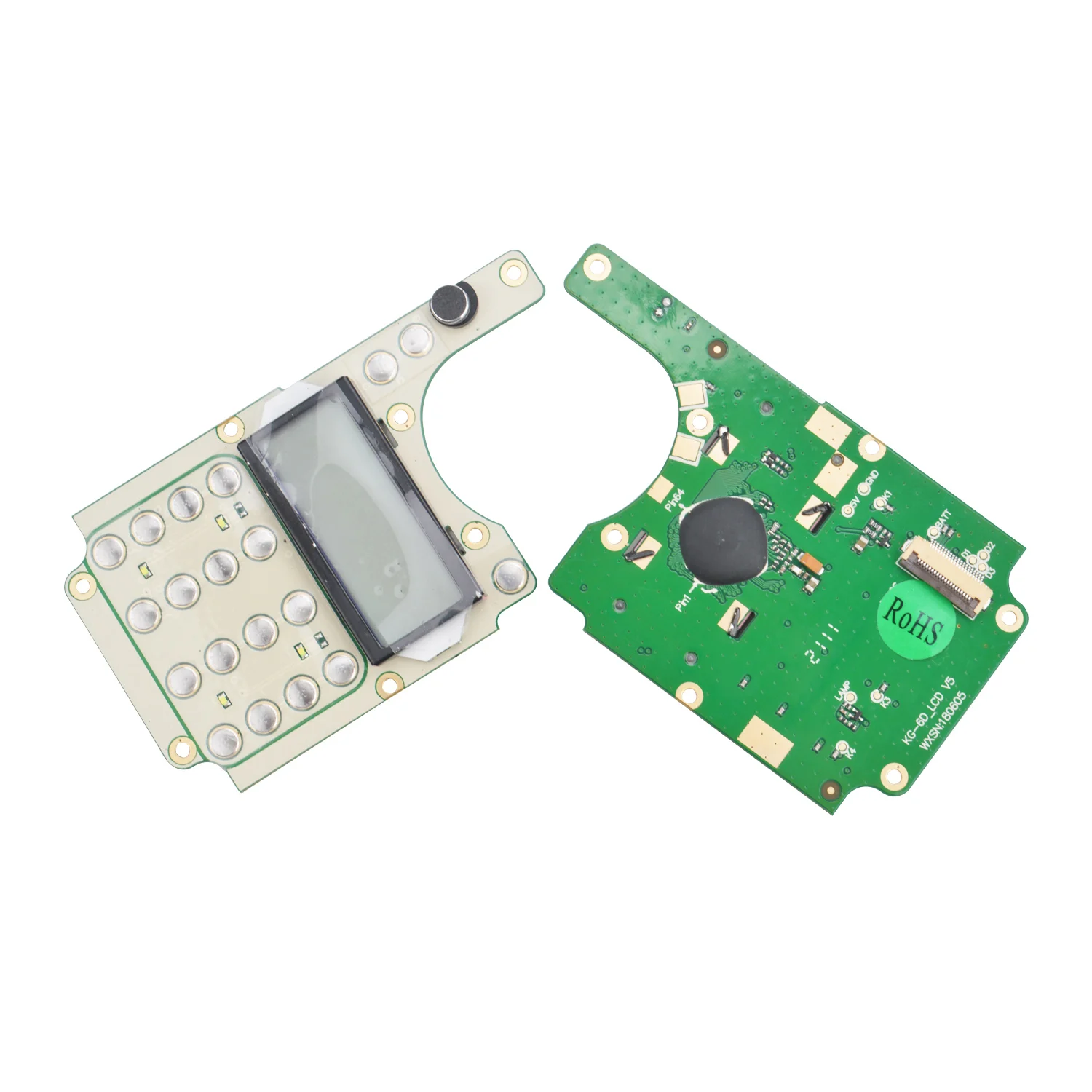 

Wouxun KG-UV6D Keypad PCB Board with LCD Display and Mic Walkie Talkie Spare Parts