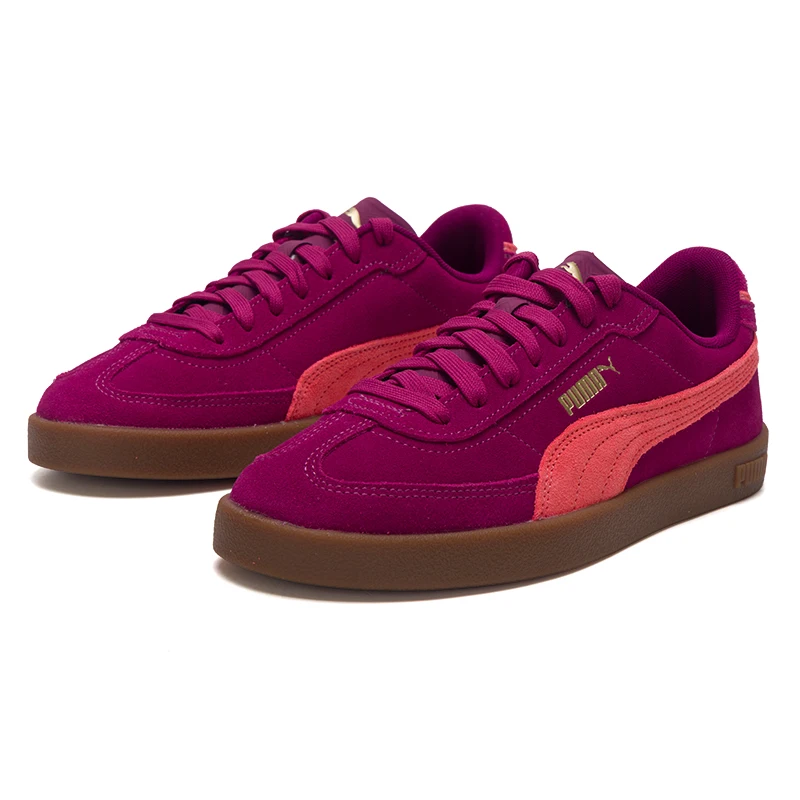 Puma Club Ii Era Suede Unisex Sneakers, Fashionable Retro T-Toe Shoes, Wear-Resistant, Lightweight Casual Shoes 400717-23