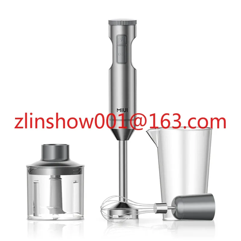 Hand Immersion Blender 1000W Powerful 4-in-1,Stainless Steel Stick Food Mixer,700ml Mixing Beaker,500ml Processor